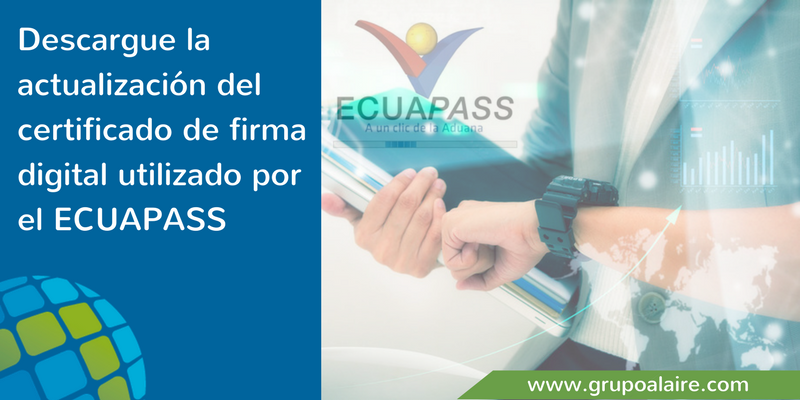 Certificado ECUAPASS